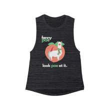 Load image into Gallery viewer, Go With the Flow - Women's Flowy Scoop Muscle Tank