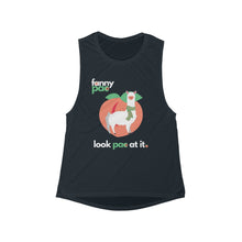 Load image into Gallery viewer, Go With the Flow - Women's Flowy Scoop Muscle Tank