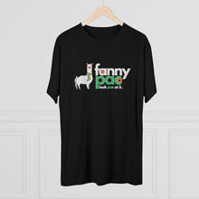 Load image into Gallery viewer, Paca in the Saddle Again - Men&#39;s Tri-Blend Crew Tee
